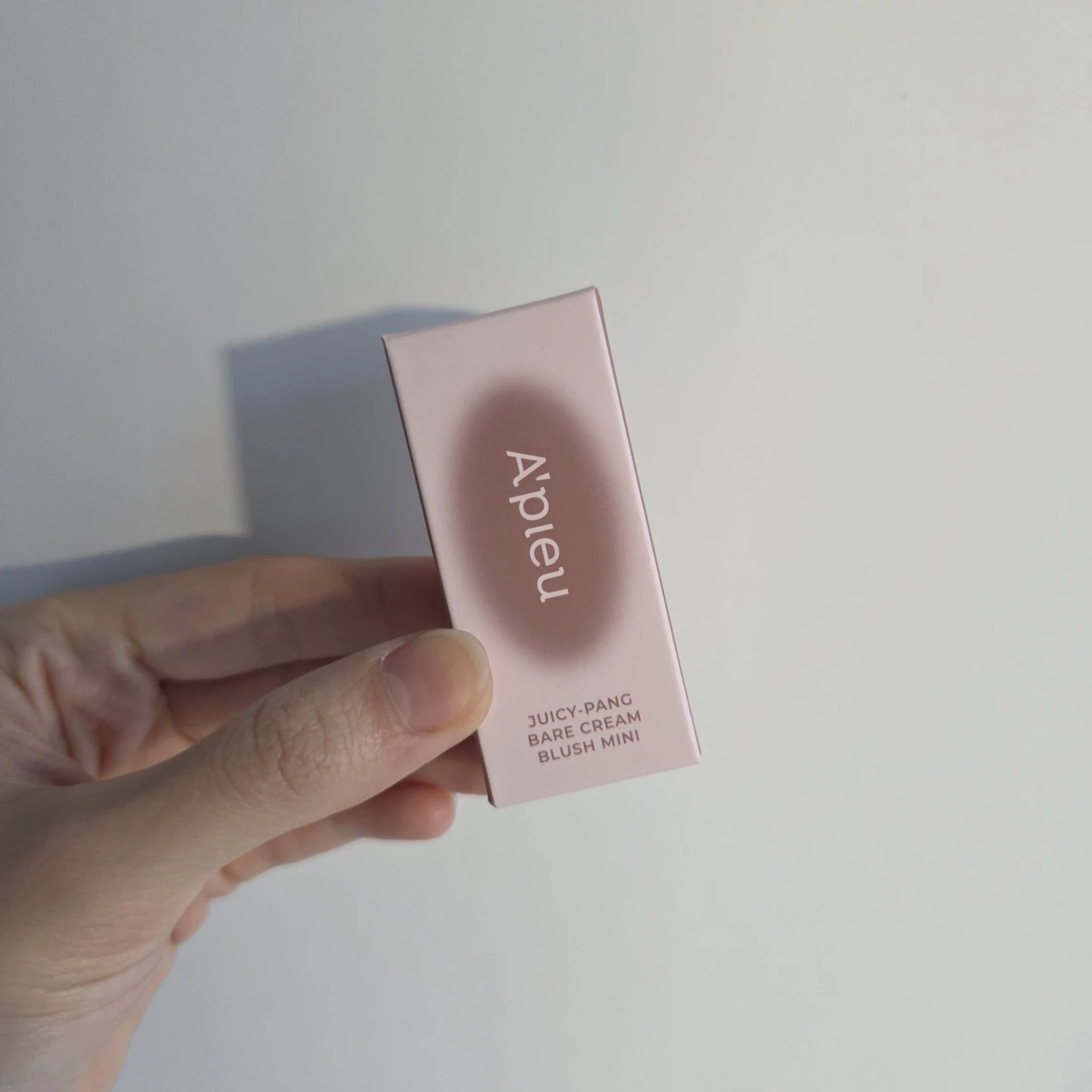 Blush - A'pieu Juicy-Pang Bare Cream Blush Mini 01 Lychee Cream