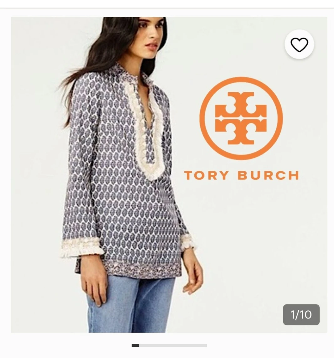 Tory Burch Women's Tunic Top Size 8 - photo 3
