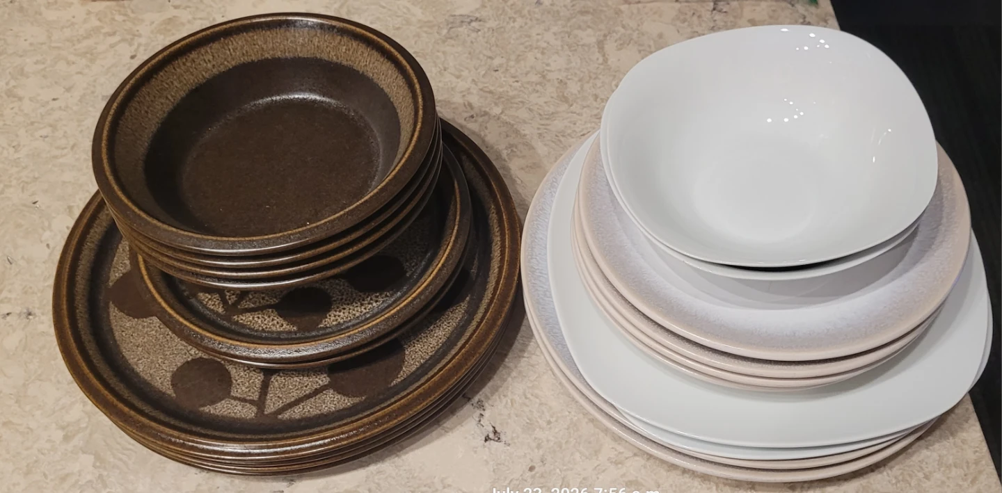 Assorted dishes