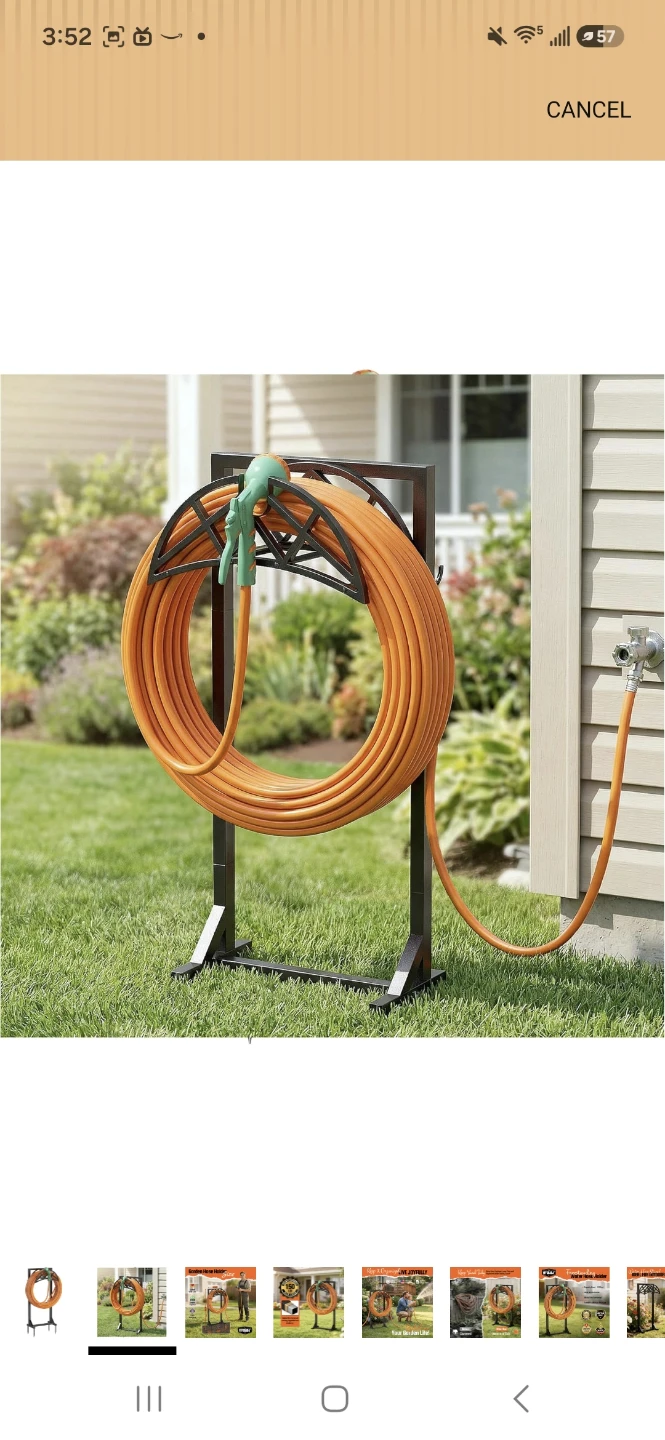 Garden Hose Holder Stand - photo 2