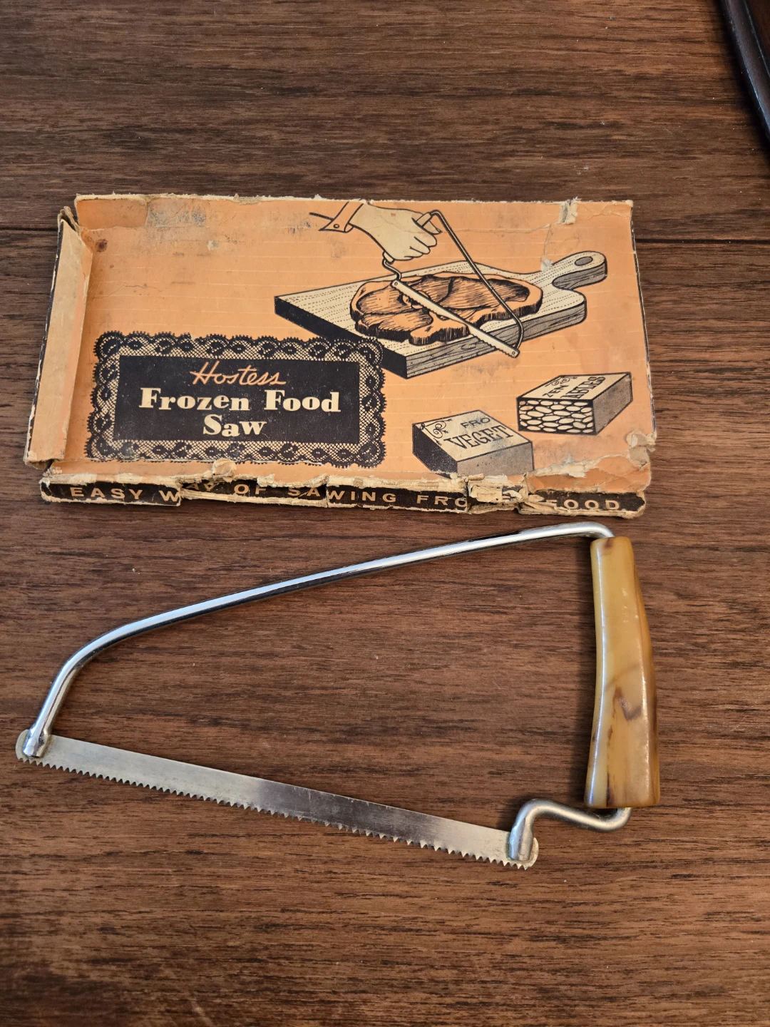Hostess Frozen Food Saw with Original Box