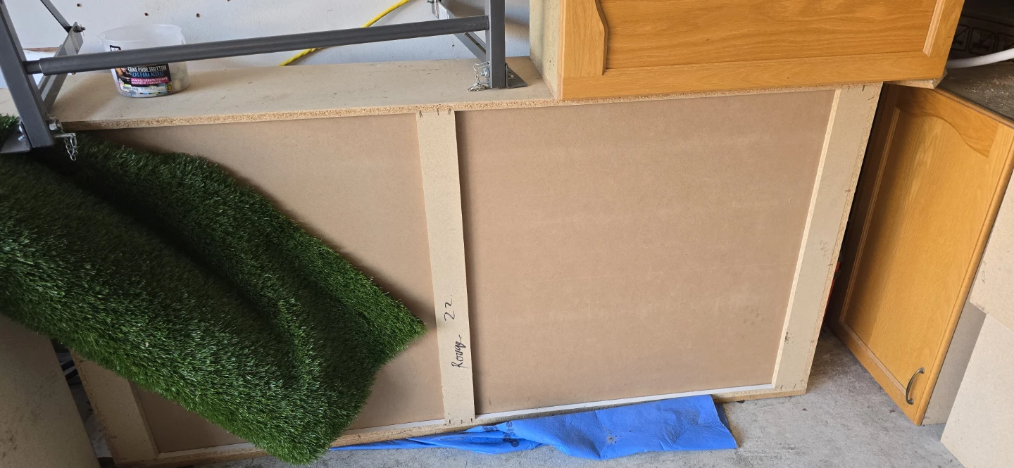 Oak Kitchen Cabinets for free(left over)