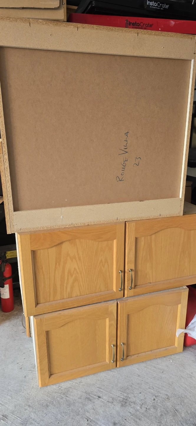 Oak Kitchen Cabinets for free(left over) - photo 3