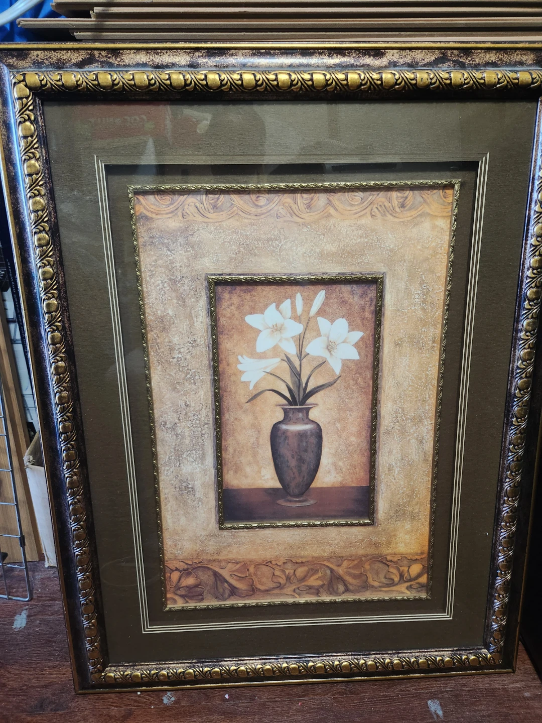Framed Artwork Set. Each measuring 26.5" x 33.75".