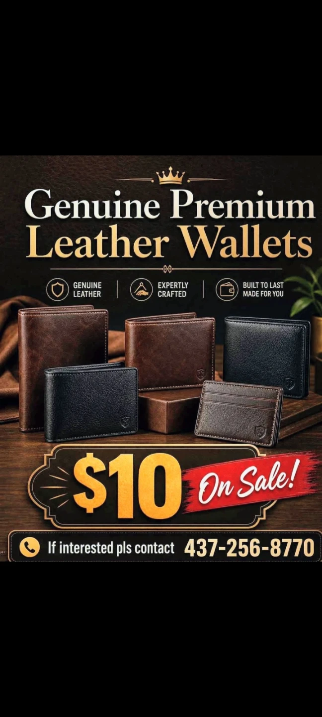 Genuine Premium Leather Wallets