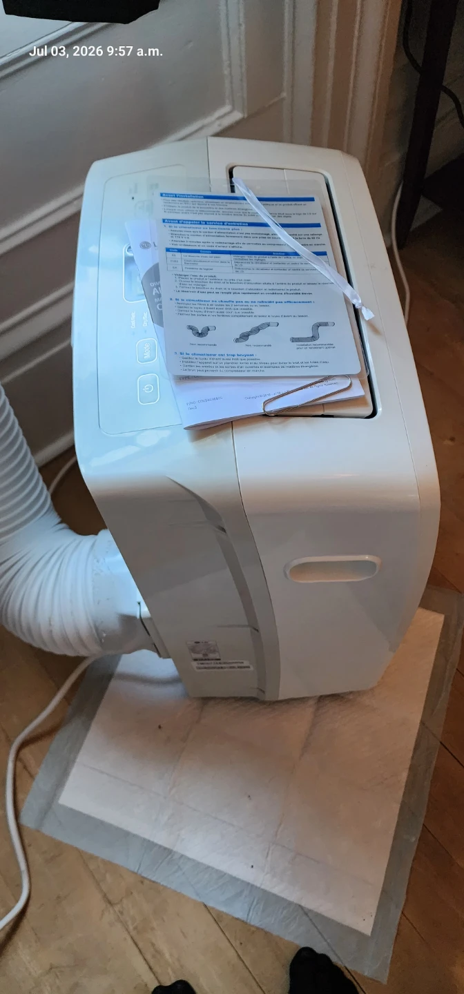 LG Portable Air Conditioner LP1015WCR - photo 2