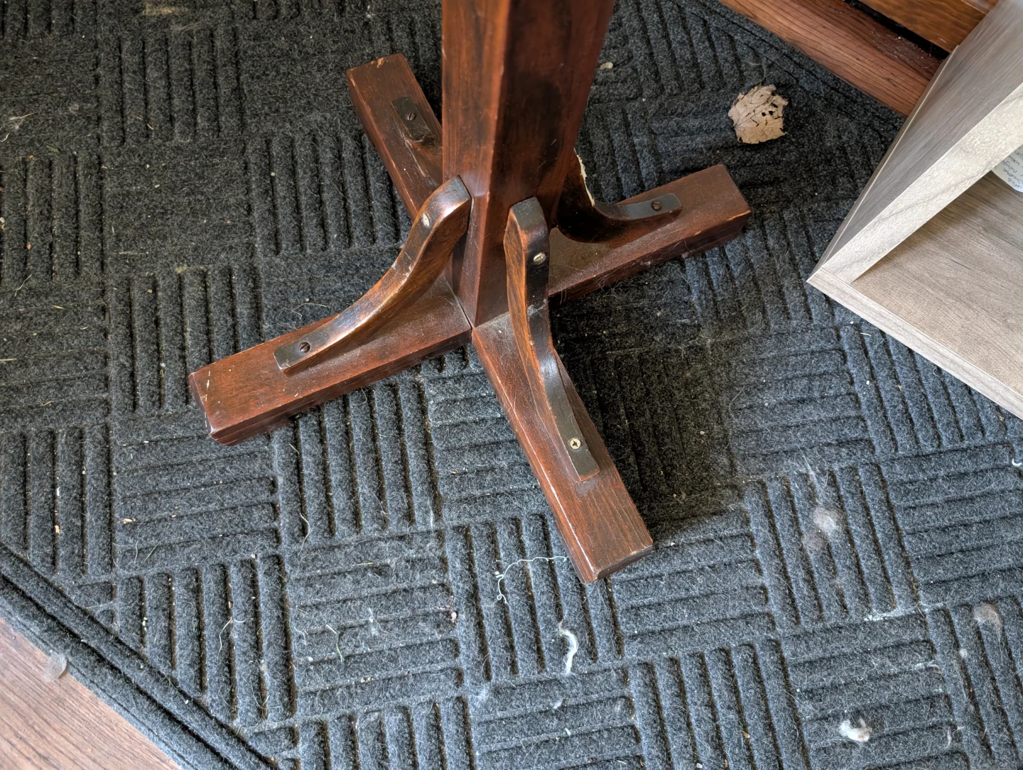 Wooden Hall Tree Coat Rack - photo 4
