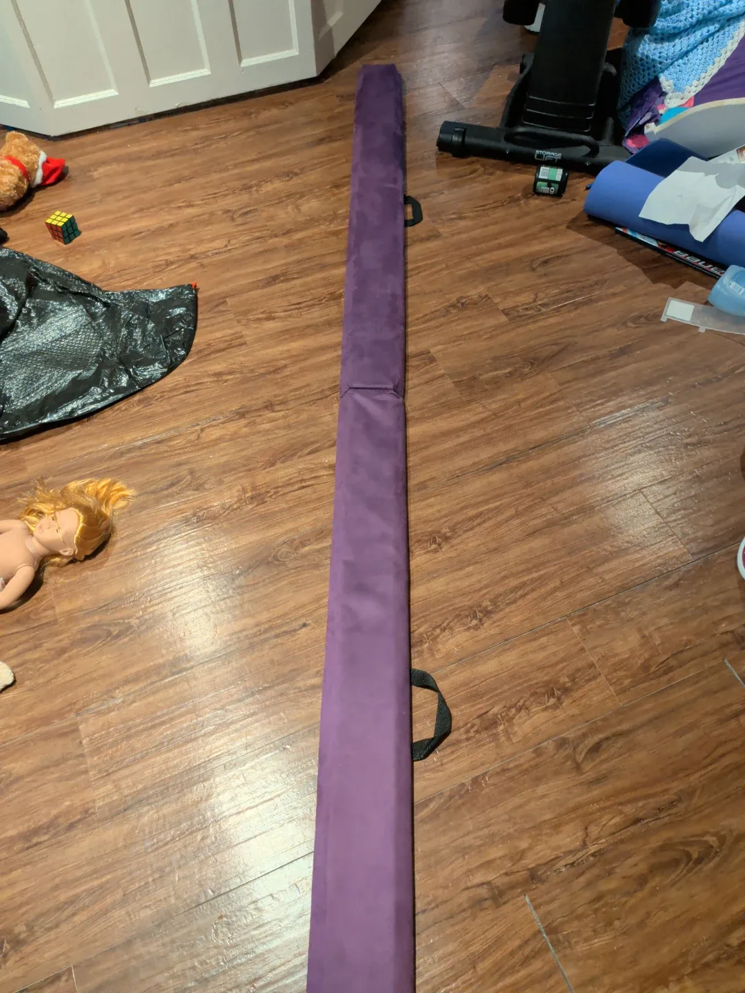 Zelus Purple Gymnastics Beam