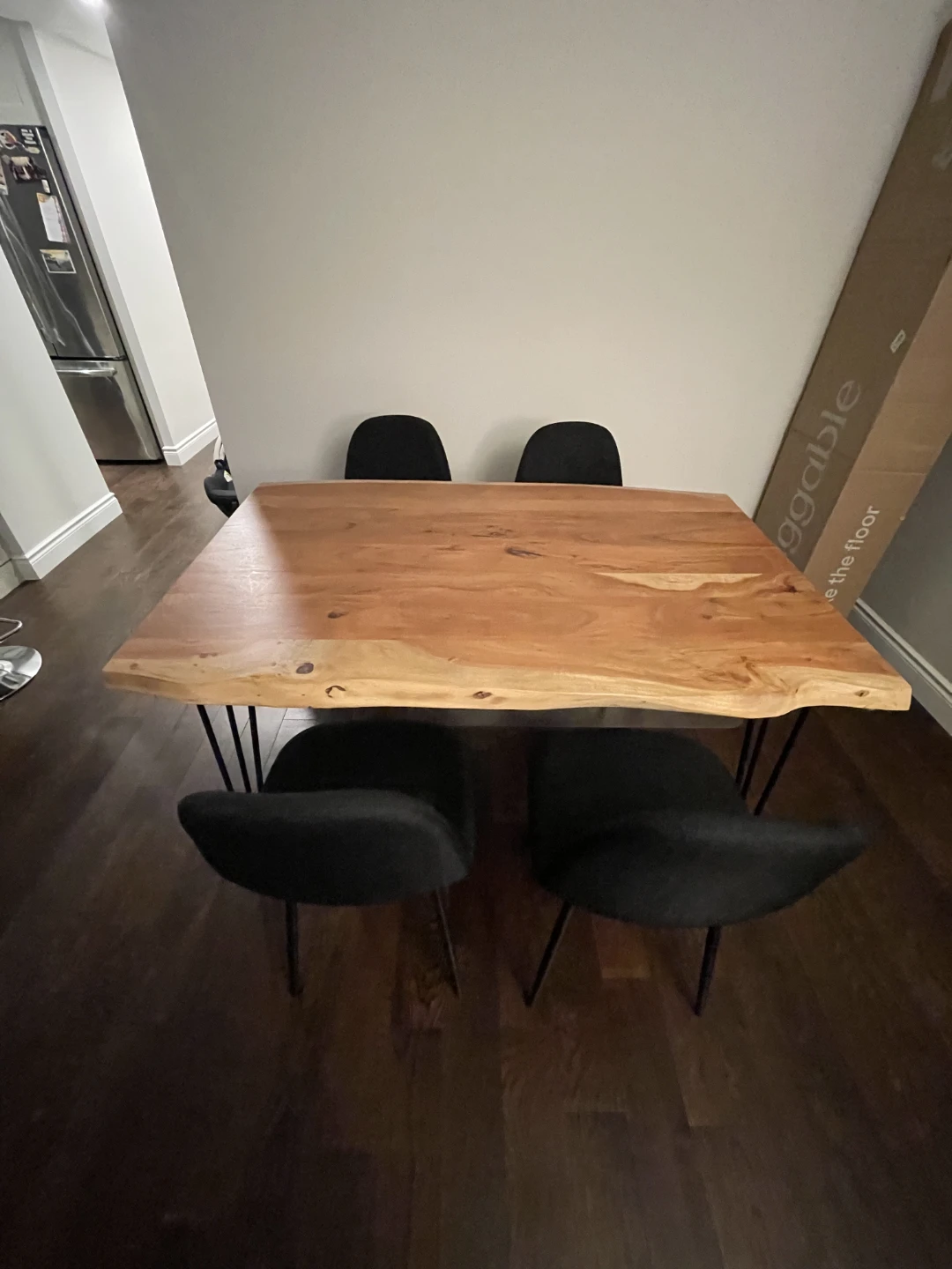 Solid Acacia Wood dining table - photo 5