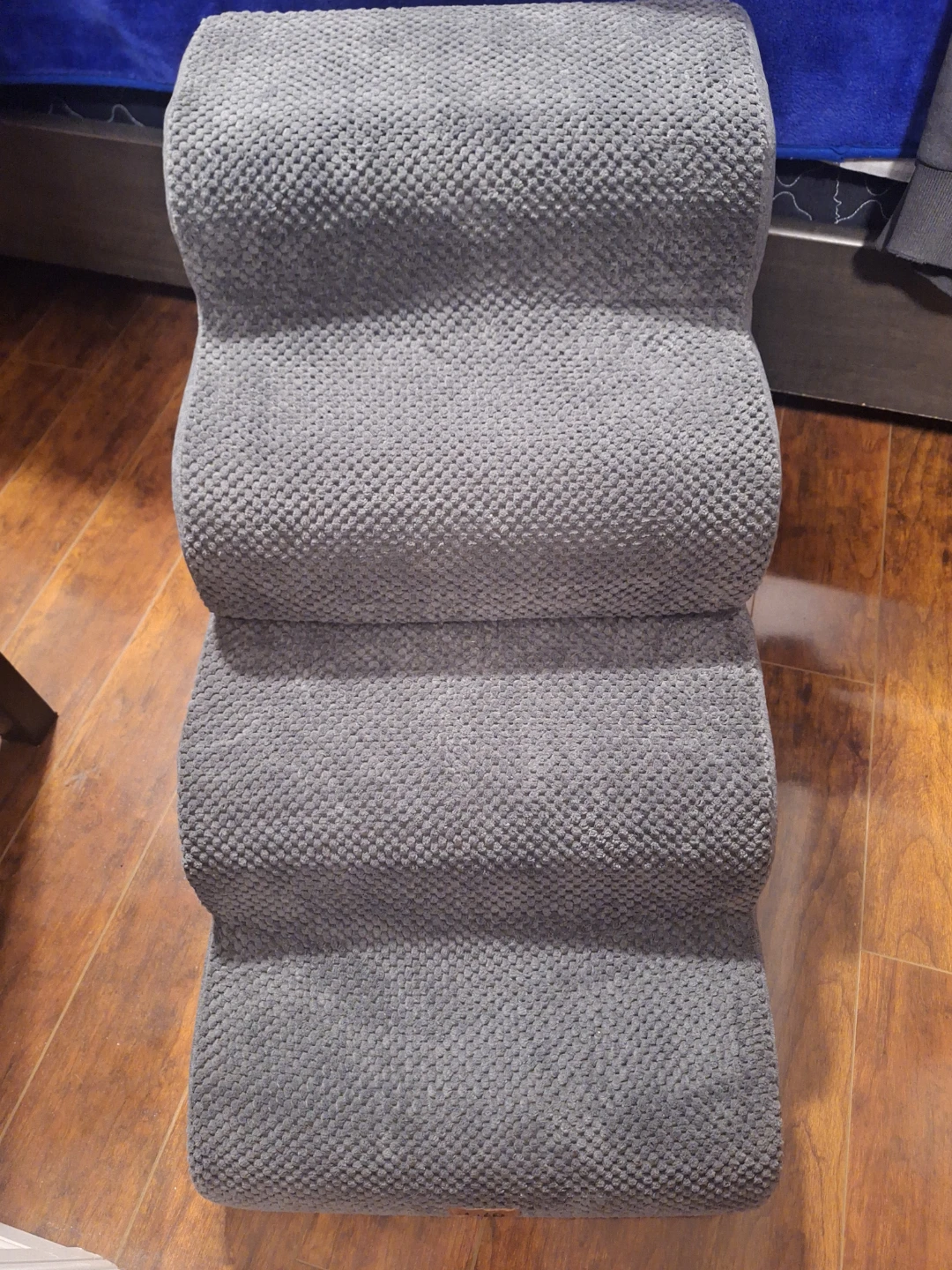 Grey 3-Step Pet Stairs