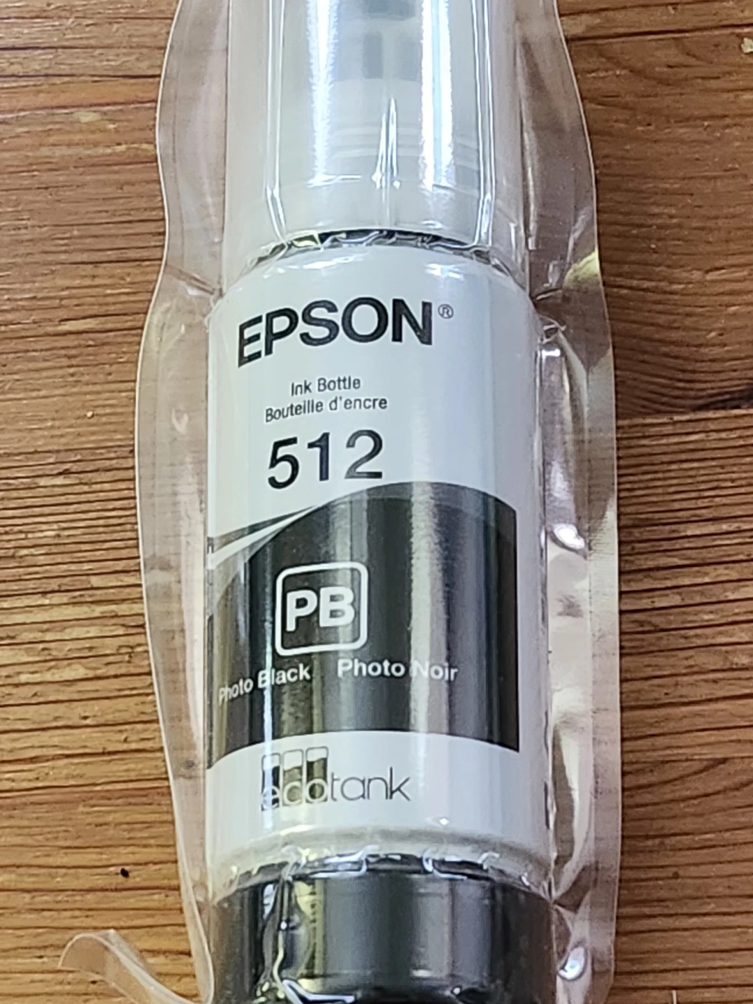 Epson 512 EcoTank Photo Black Ink Bottle