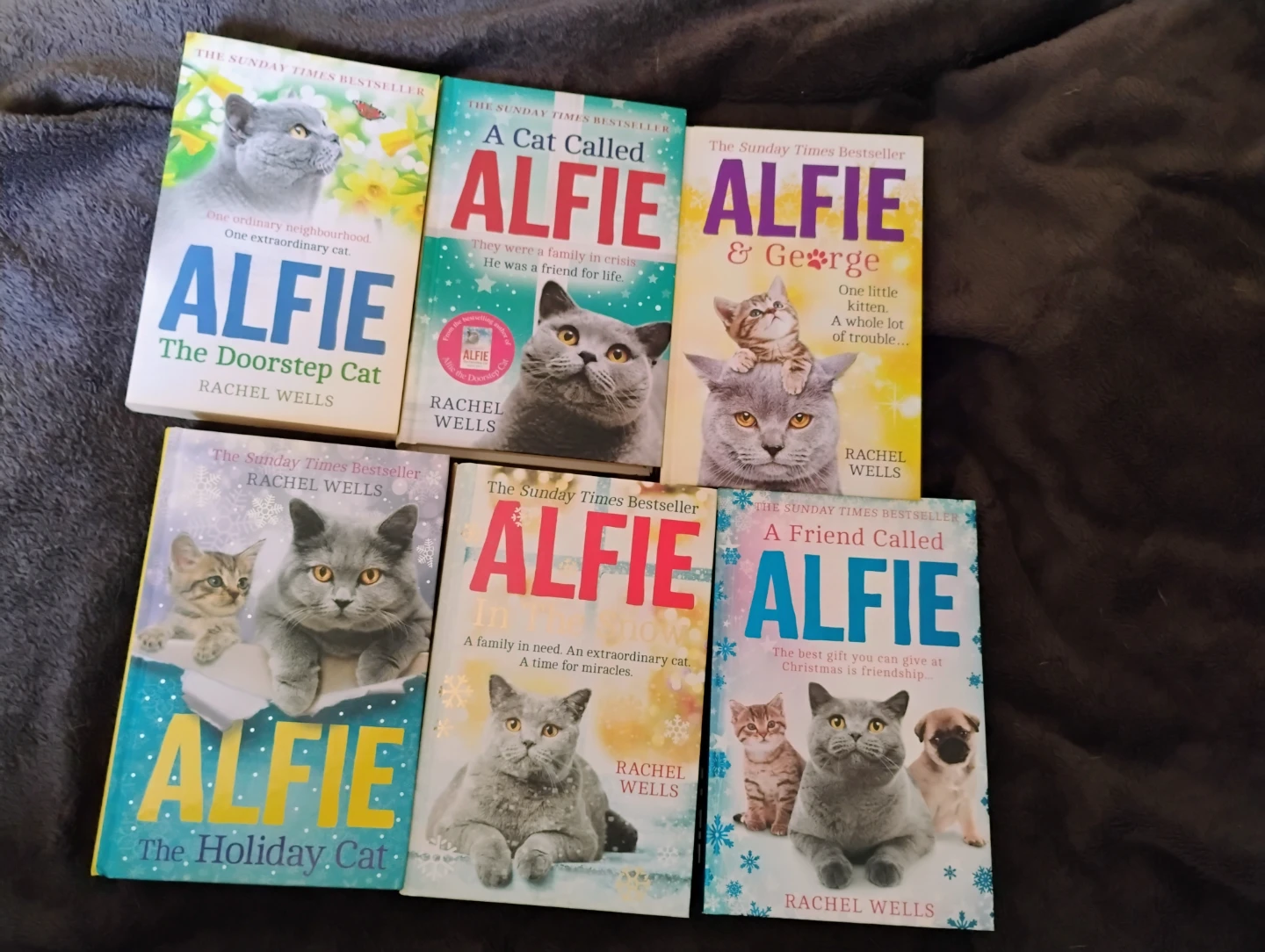 RACHEL WELLS Alfie Book Series Collection