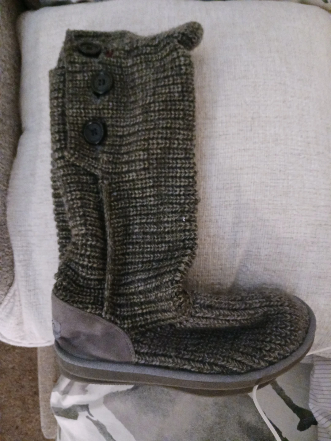 XO XO Knit Button Boots - photo 3
