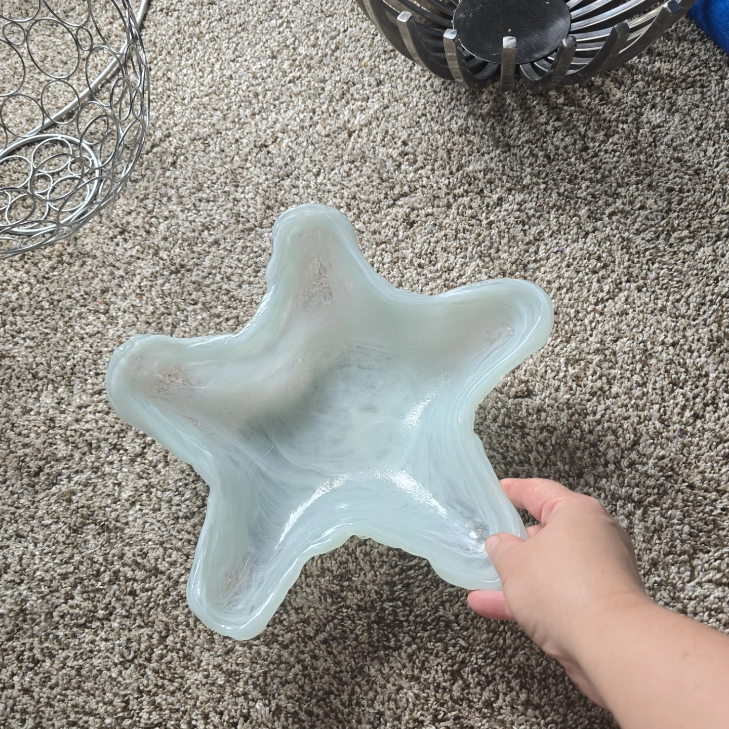 Valencia Starfish Shaped Glass  bowl