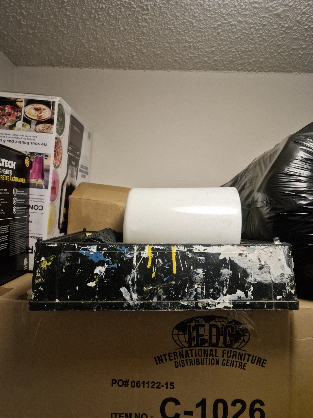 Used Paint Roller Tray with Roller - photo 5