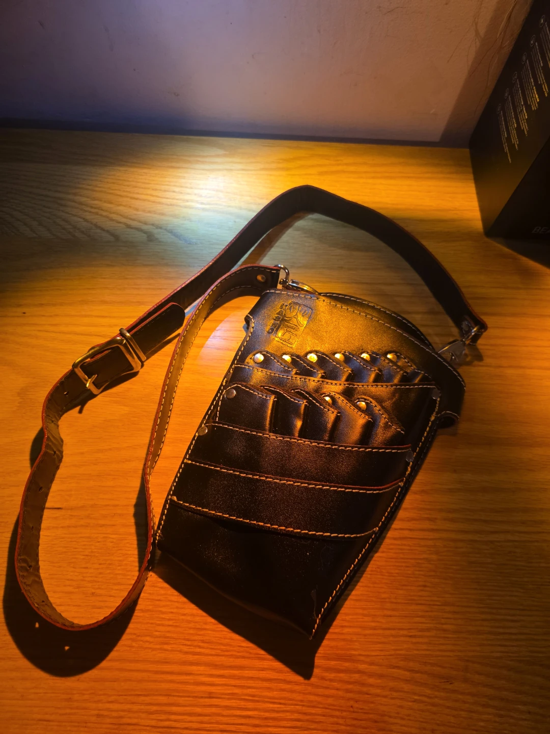 KASHO japanese leather Barbers Holster