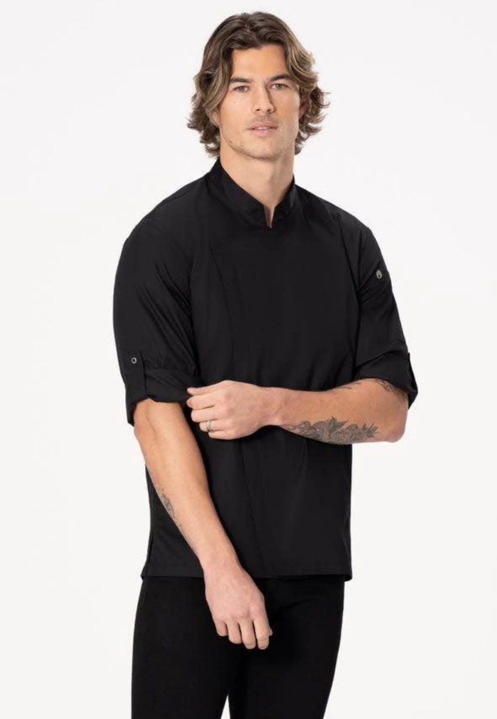 CHEF WORKS Black Chef Coats NWT - photo 3