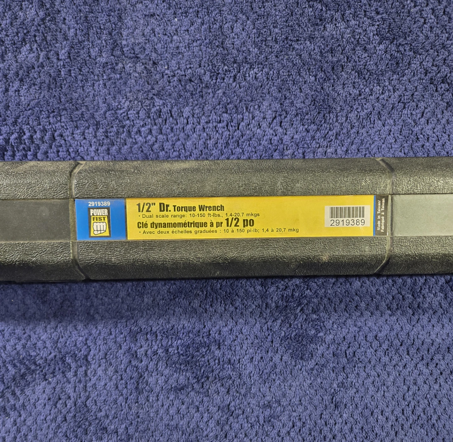 Power Fist 1/2" Dr. Torque Wrench