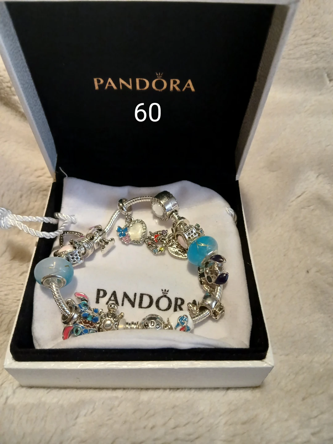 Pandora Charm Bracelet Sterling Silver with Charms - photo 4