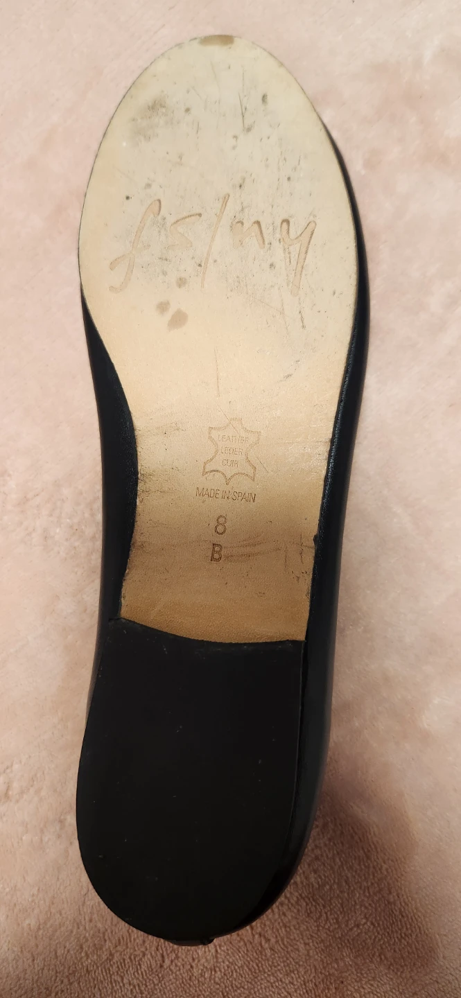French Sole FS/NY Jigsaw Flats in Black Leather - photo 4