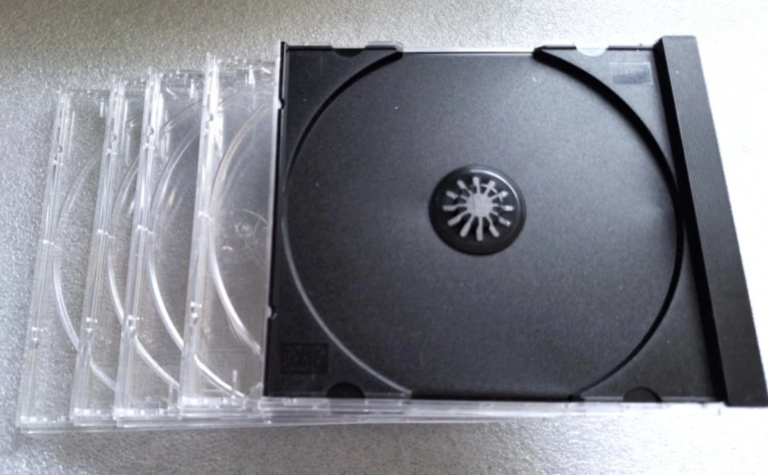 Lot of 5 CD Jewel Cases Backs ONLY