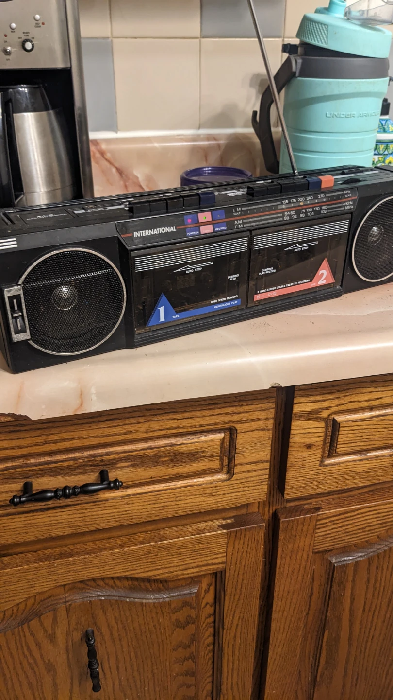 International 3-Band Stereo Cassette Recorder