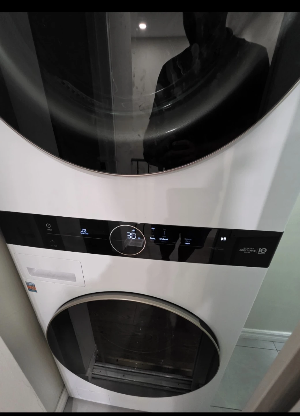 LG Washer & Dryer Combo - photo 2