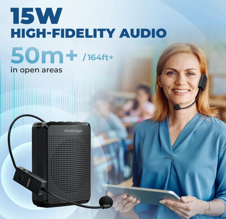 WinBridge Wireless Voice Amplifier with Headset Mic - photo 4