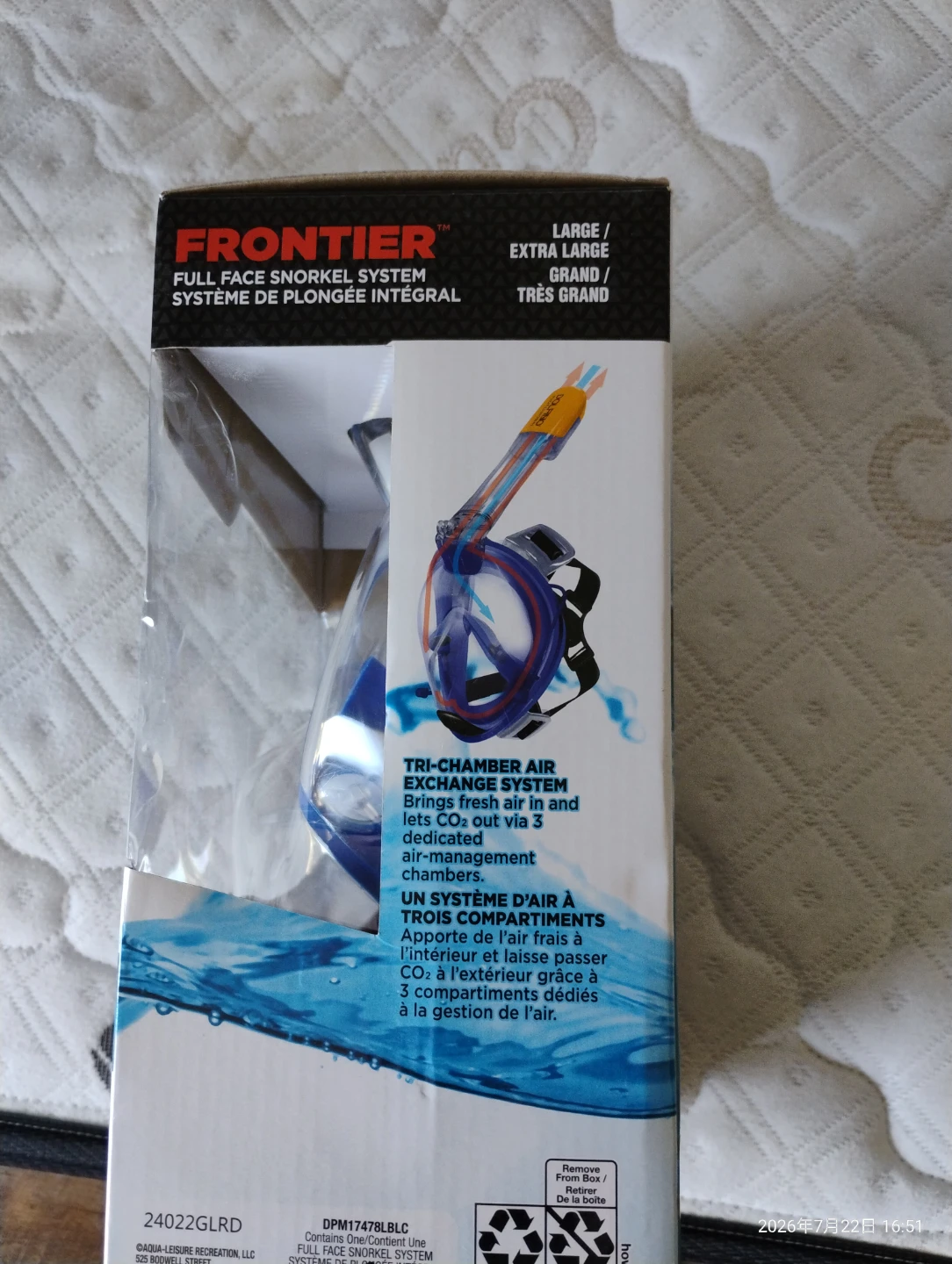 Dolfino Professional Frontier Full Face Snorkel System - photo 2