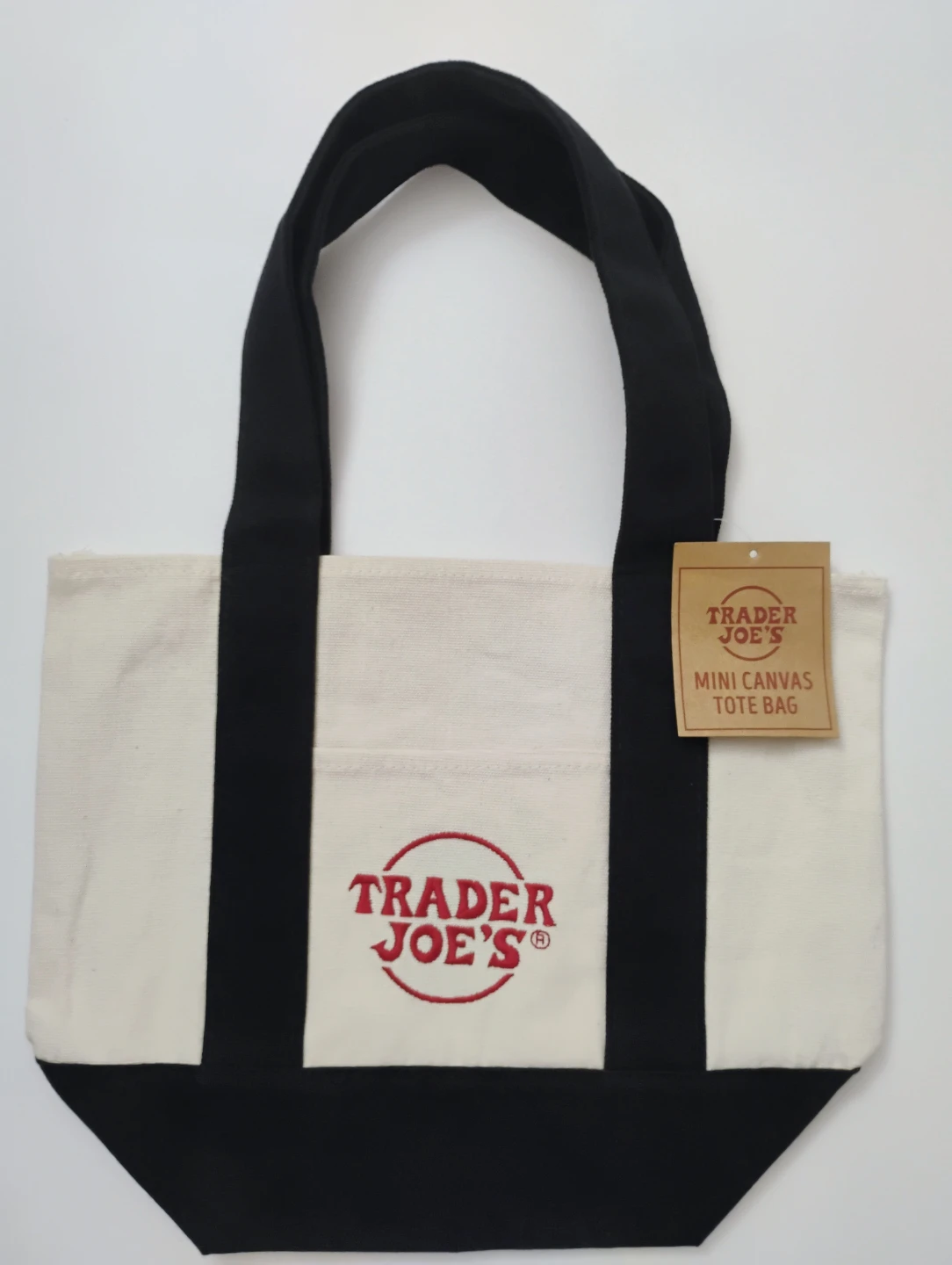 Trader Joe's Mini Canvas Tote Bag - photo 3