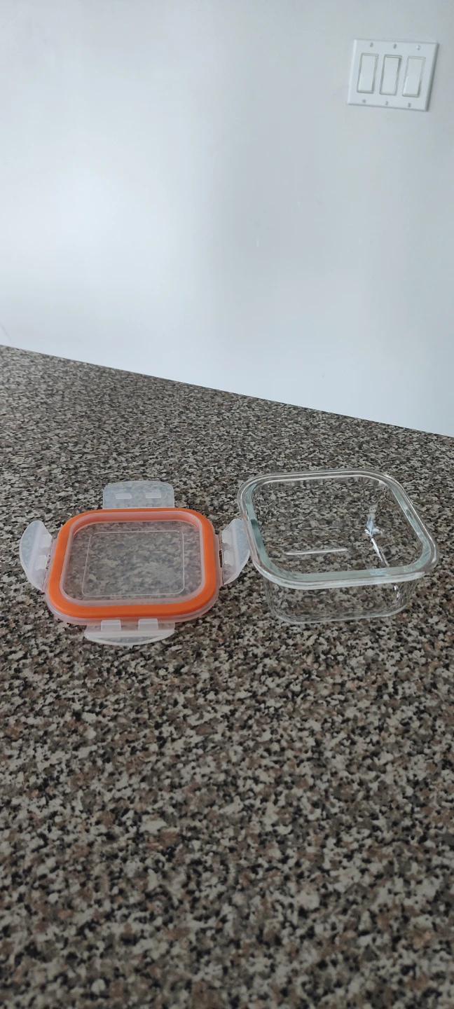 Glass Food Storage Container with Lid - photo 3