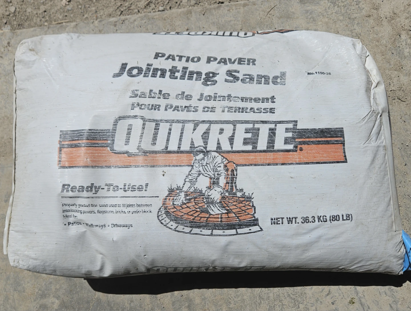 Quikrete Patio Paver Jointing Sand