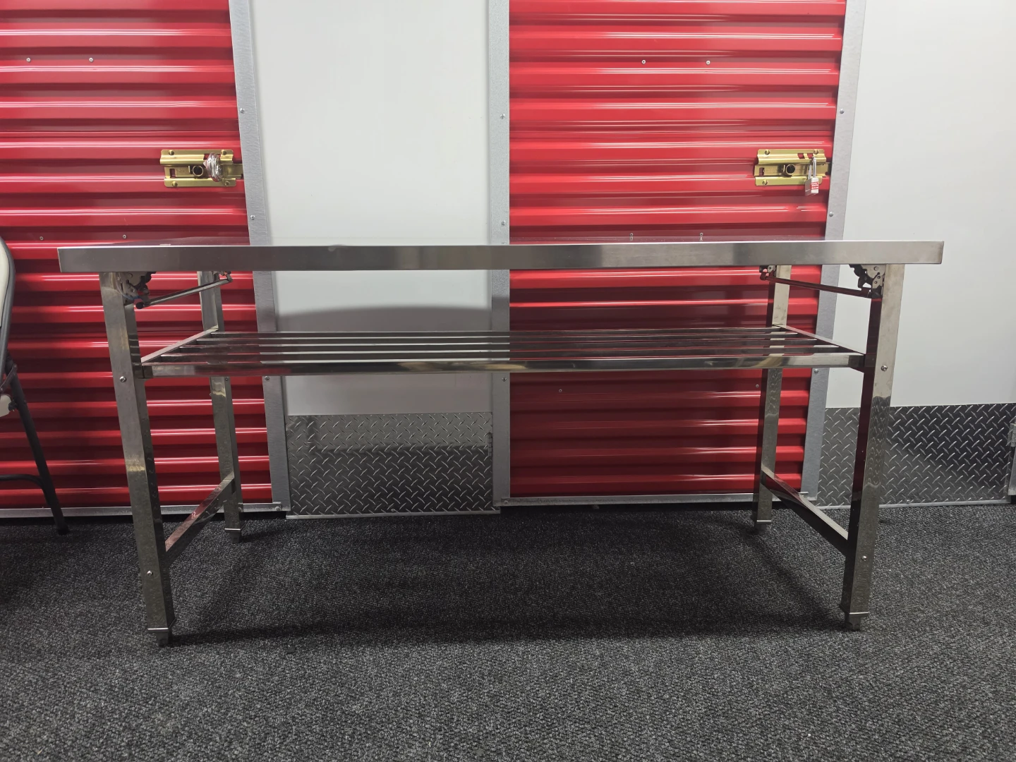 Stainless Steel Work Table with Shelf