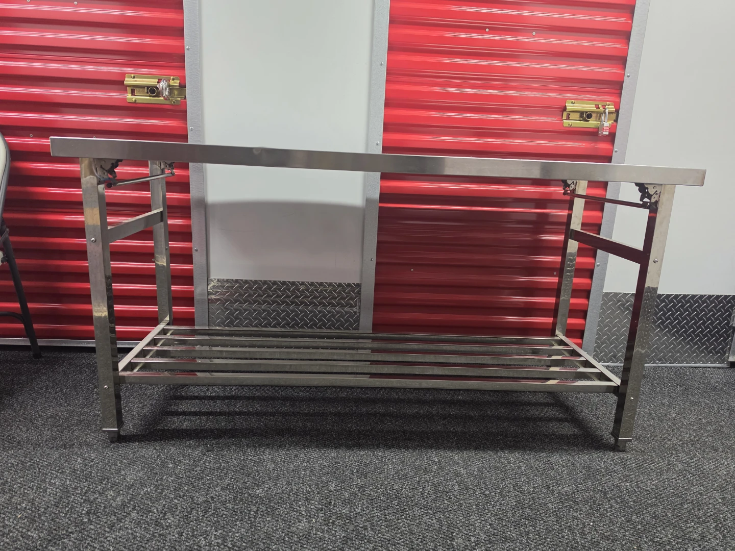Stainless Steel Work Table with Shelf - photo 2