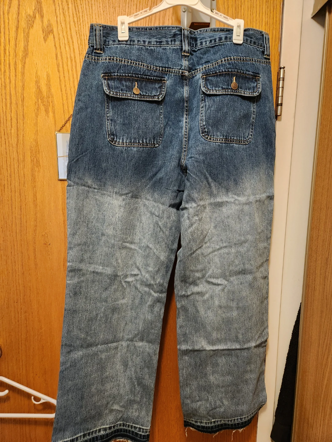 Fashion Nova Women's Baggy Jeans Size 14P Medium Wash - photo 3