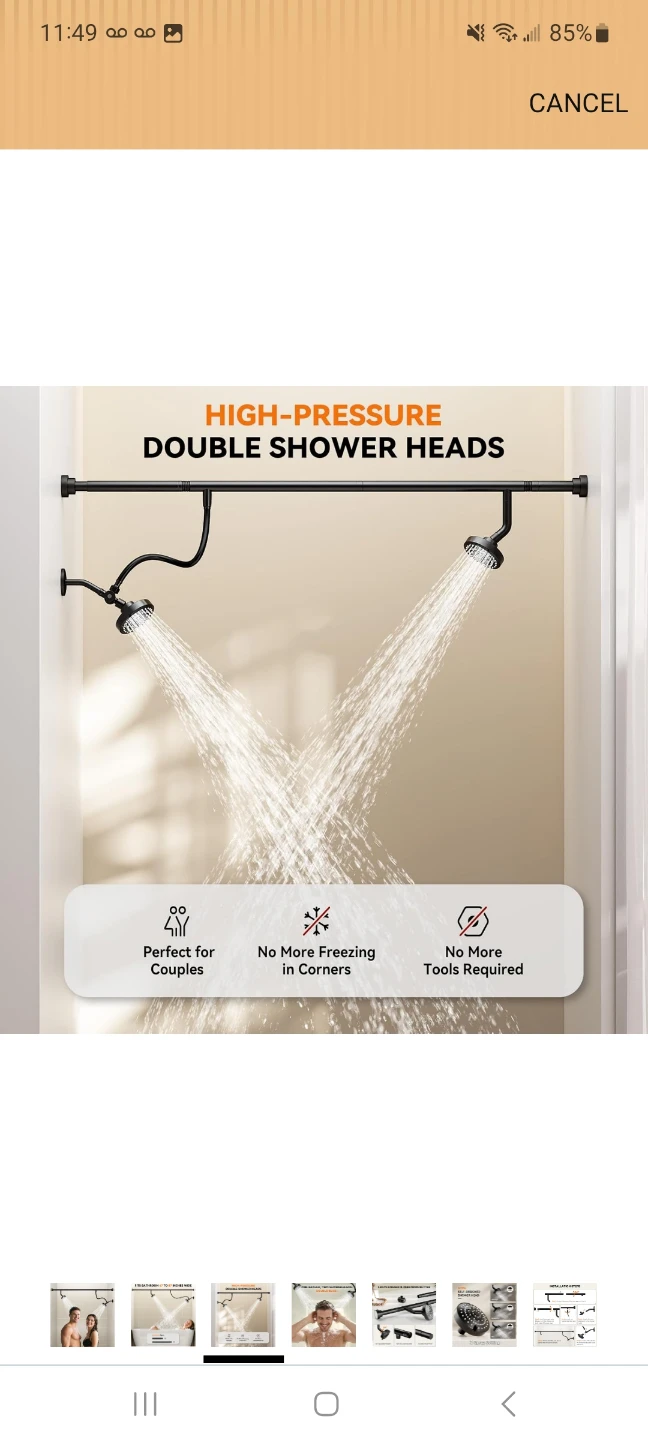NTPN Dual Shower Head System for Couples - photo 3