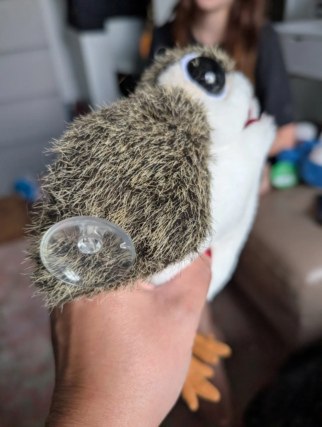 Star Wars Porg Plush Toy window cling - photo 3