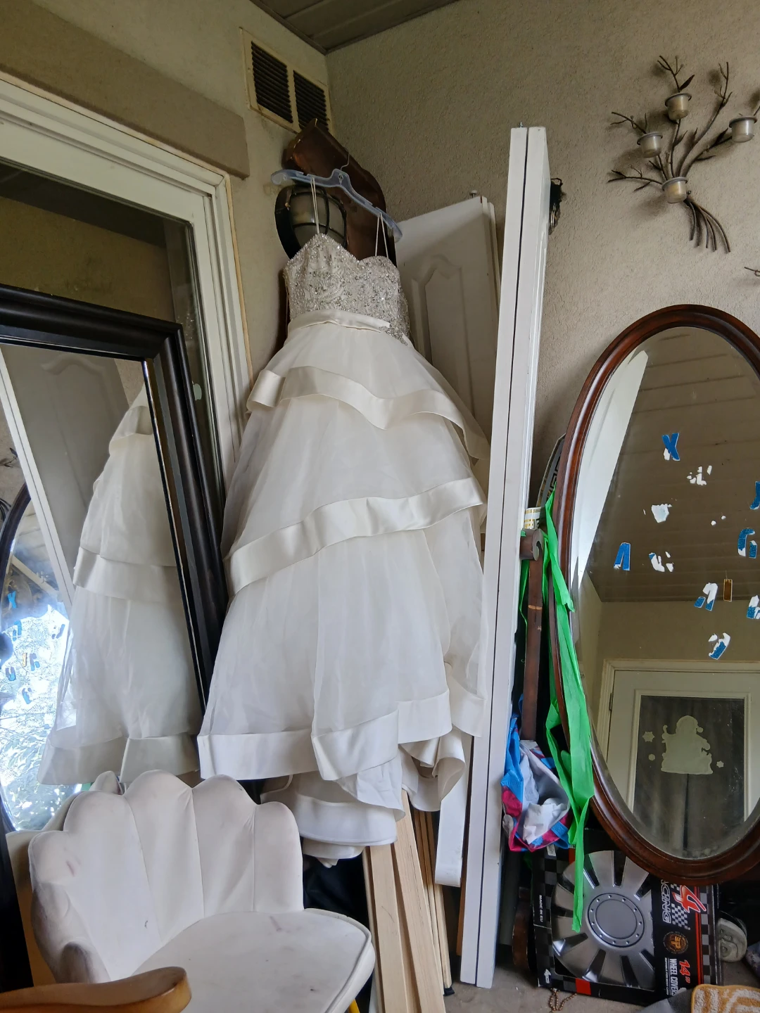 Beaded Wedding Dress - photo 2