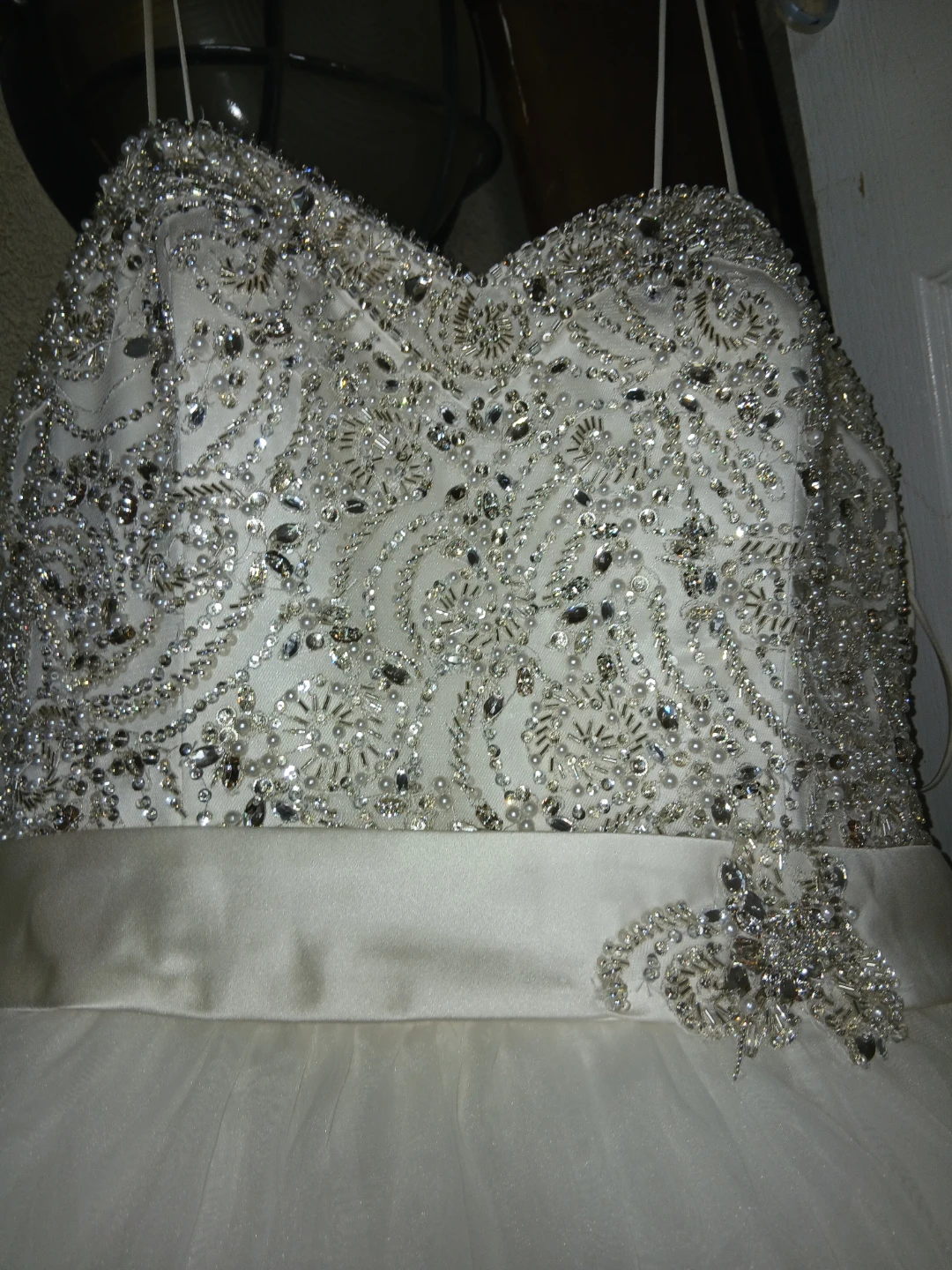 Beaded Wedding Dress - photo 4