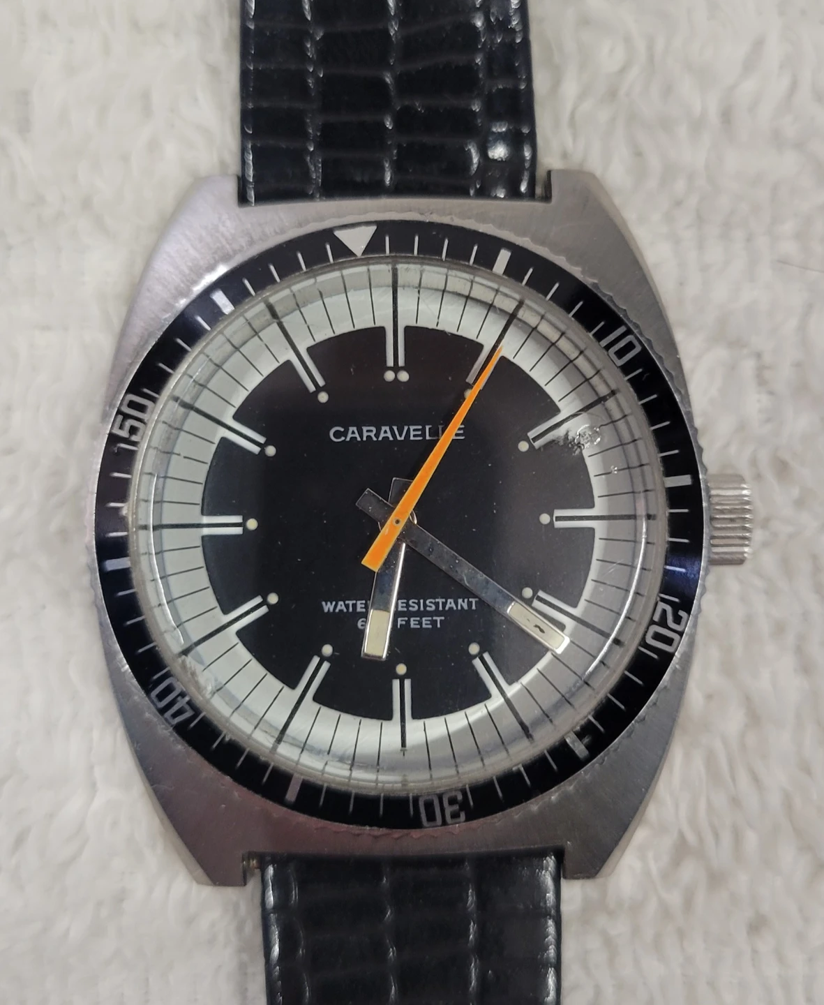 Caravelle Devil Diver 666 Feet N4 Manual Wind 17J Watch - photo 2