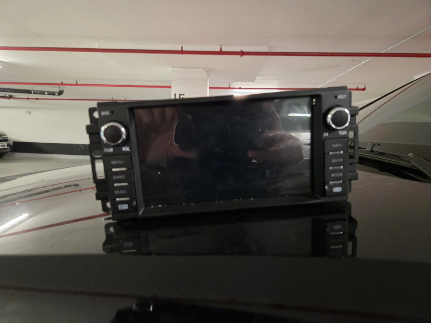 Car Stereo Receiver with Touchscreen