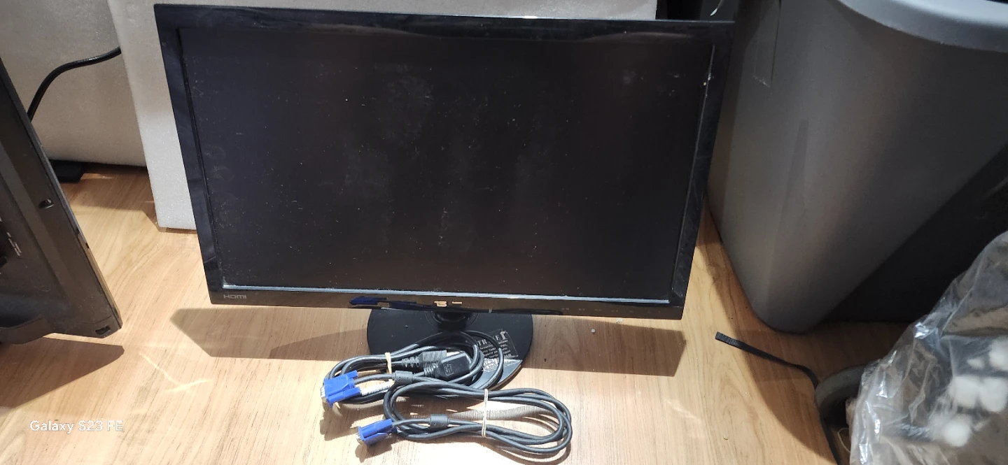 ASUS 20-inch LED Monitor.  The price is firm