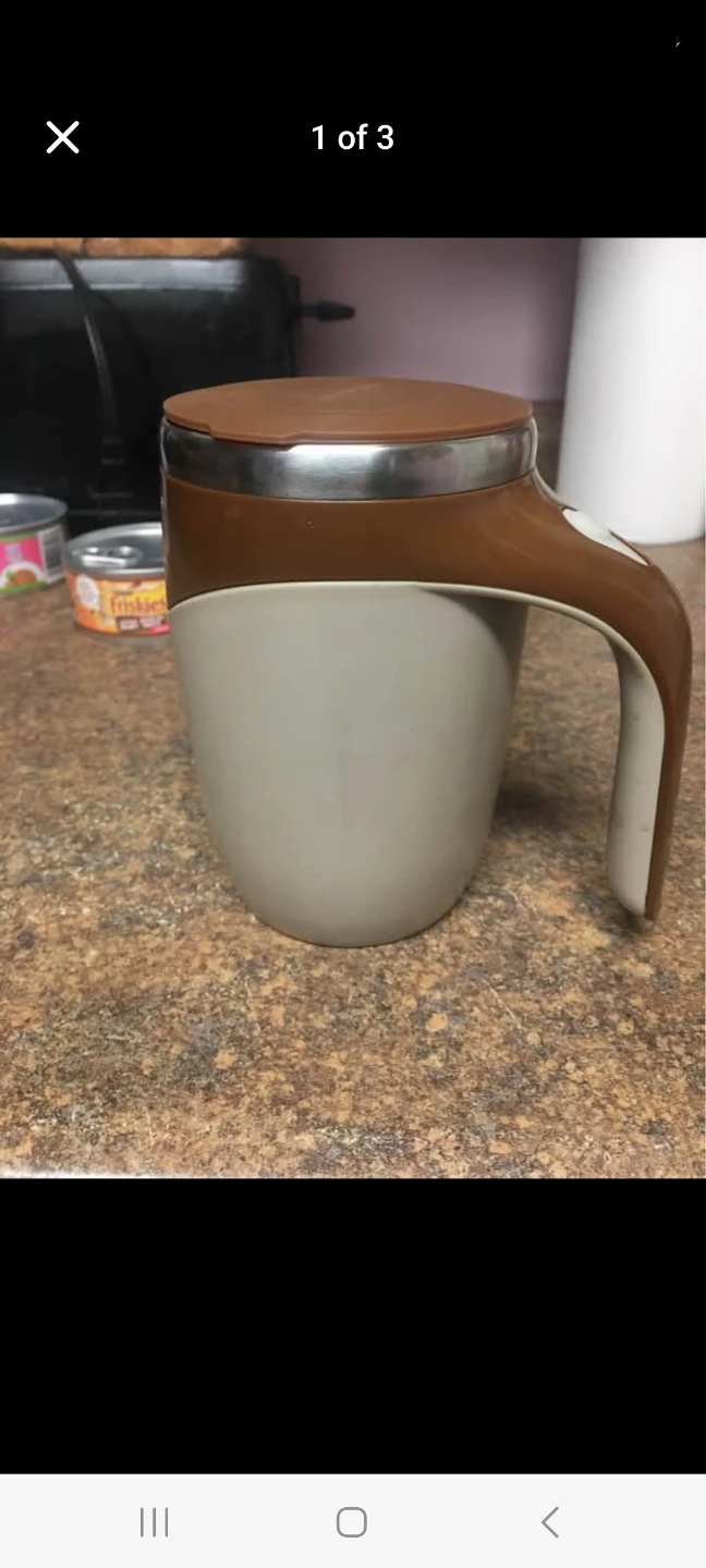 Self-Stirring Coffee Mug