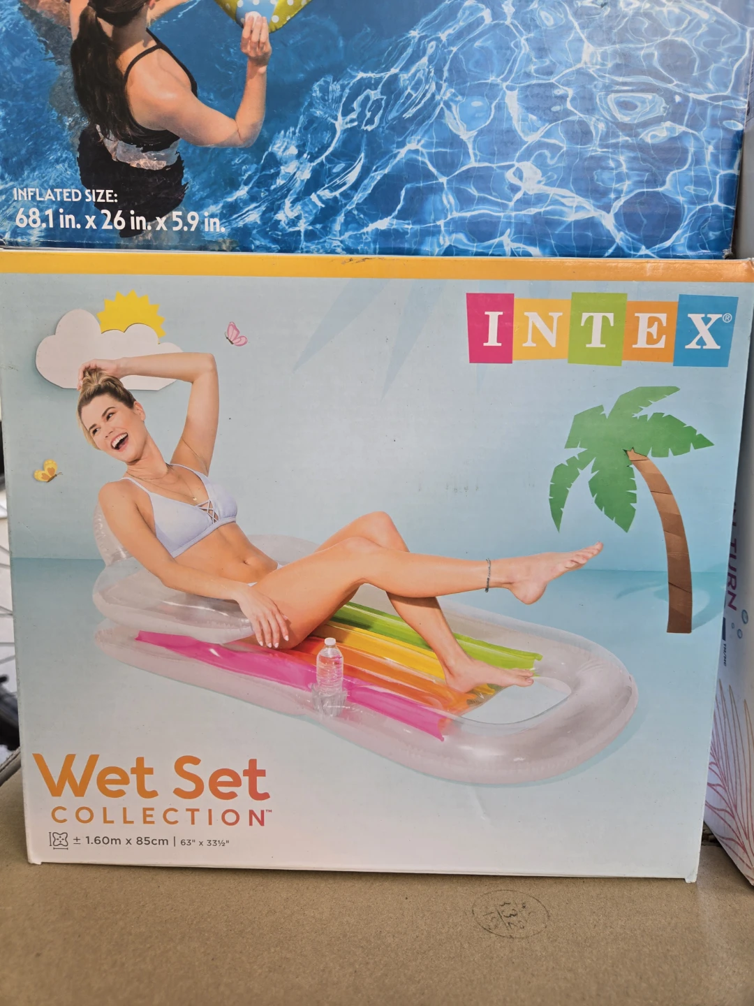 Brand new pool inflatable cooler ping pong floaty - photo 2