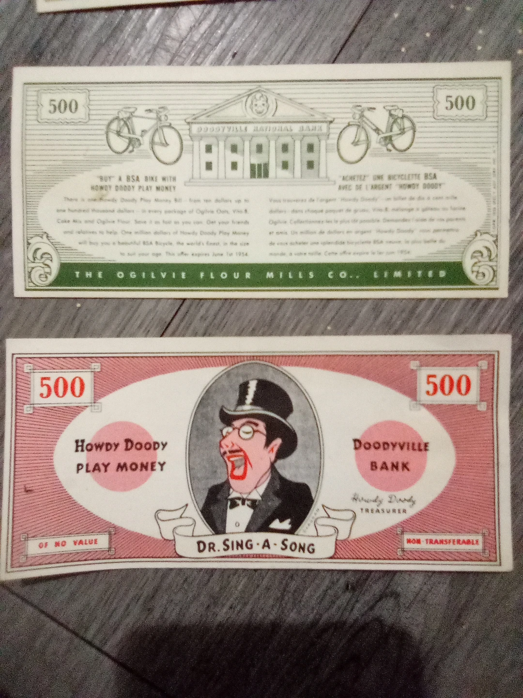 Ogilvie & Doodyville Play Money Collection - photo 3