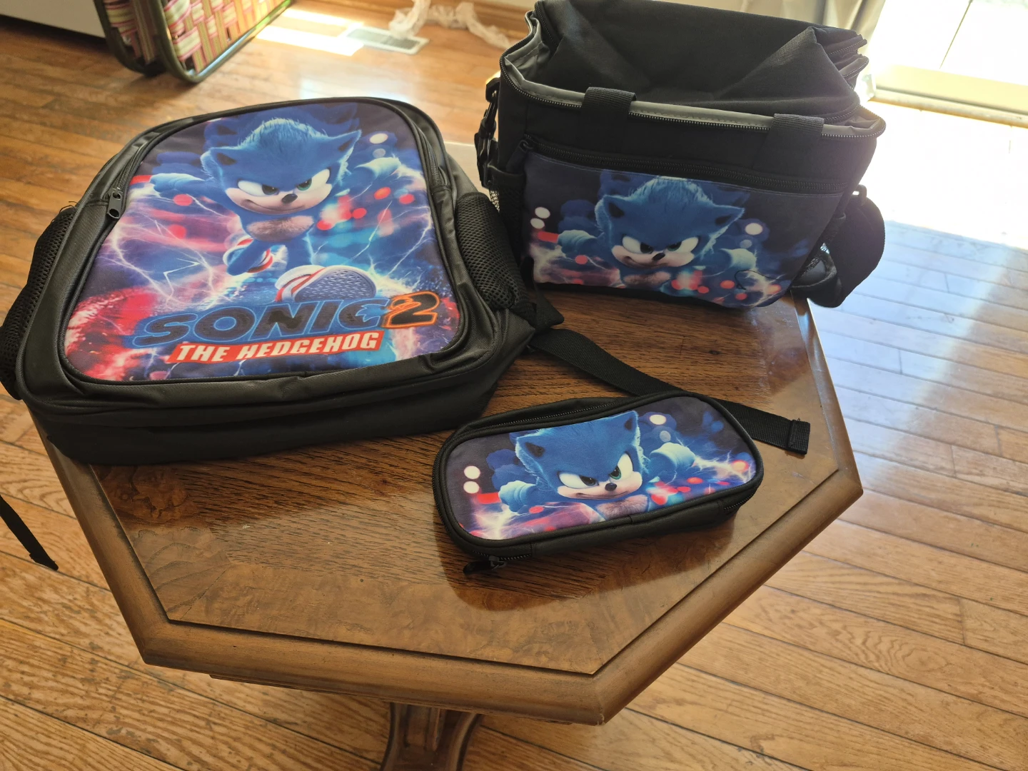 Sonic the Hedgehog 2 Backpack & Lunch Bag Set