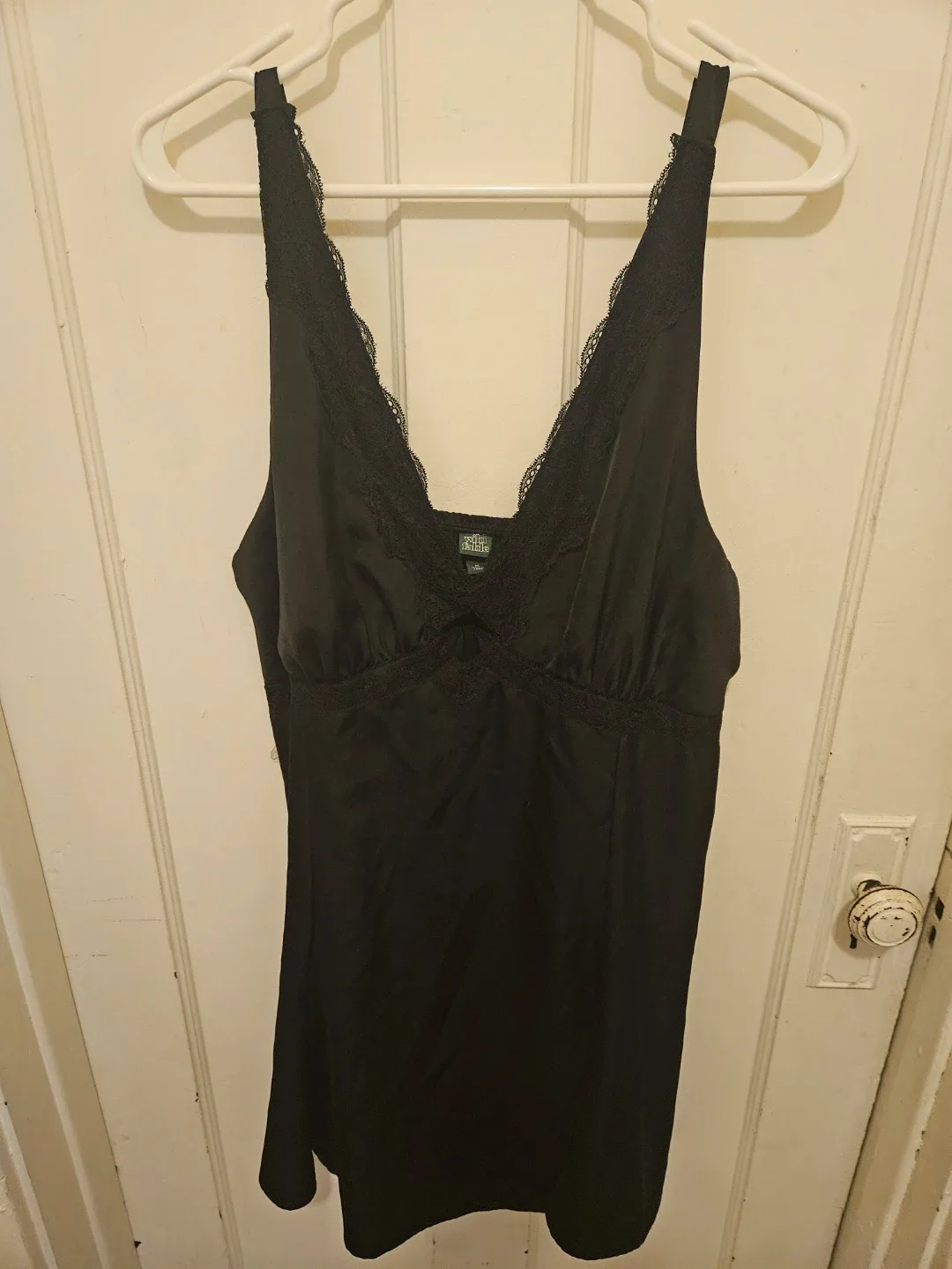 Wild Fable Black Lace Trim Cami XL
