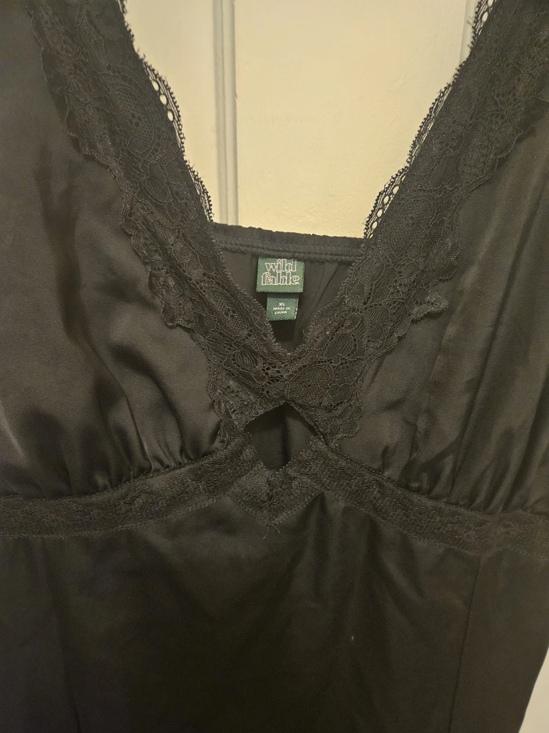 Wild Fable Black Lace Trim Cami XL - photo 4