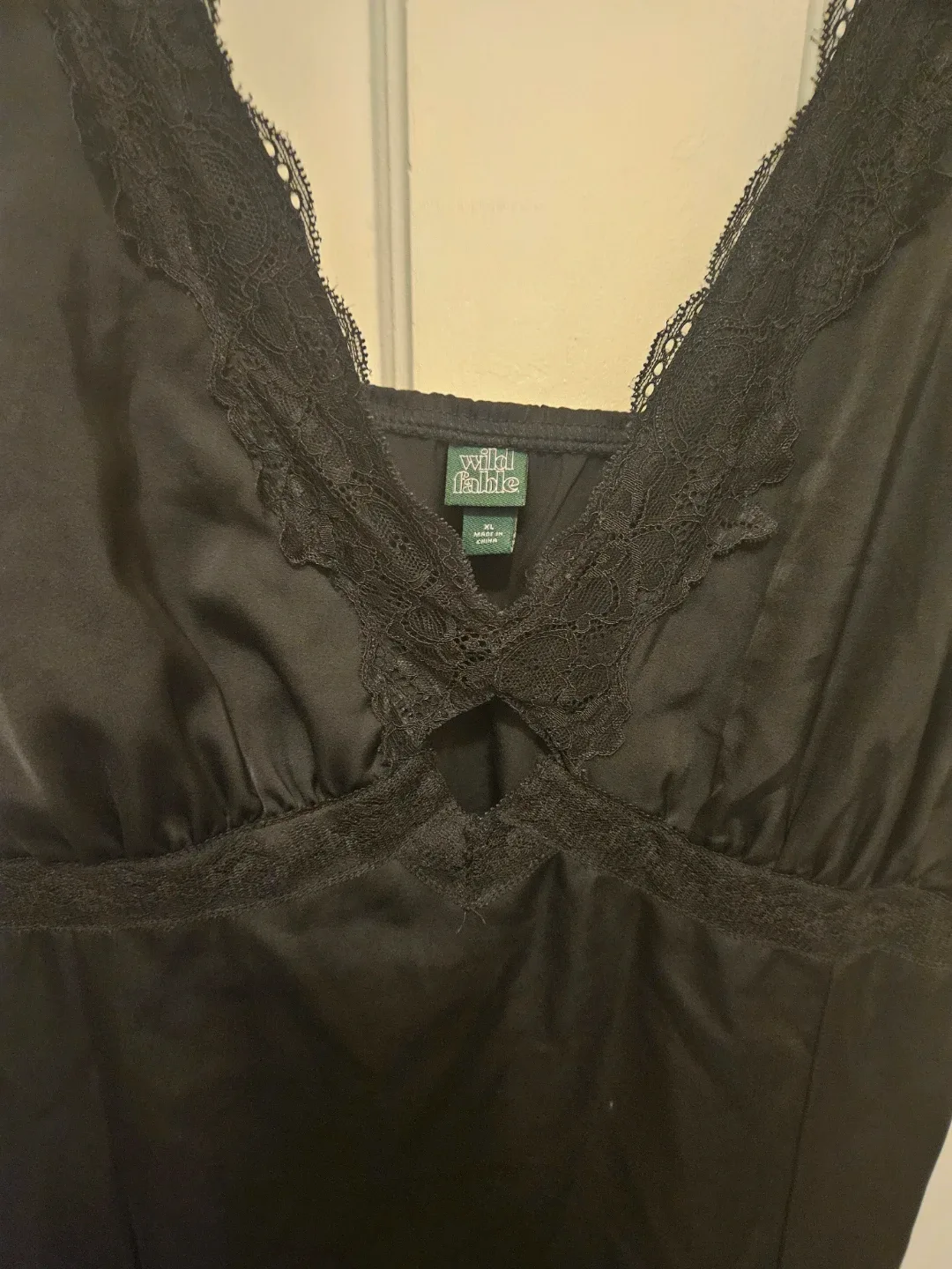 Wild Fable Black Lace Trim Cami XL - photo 4