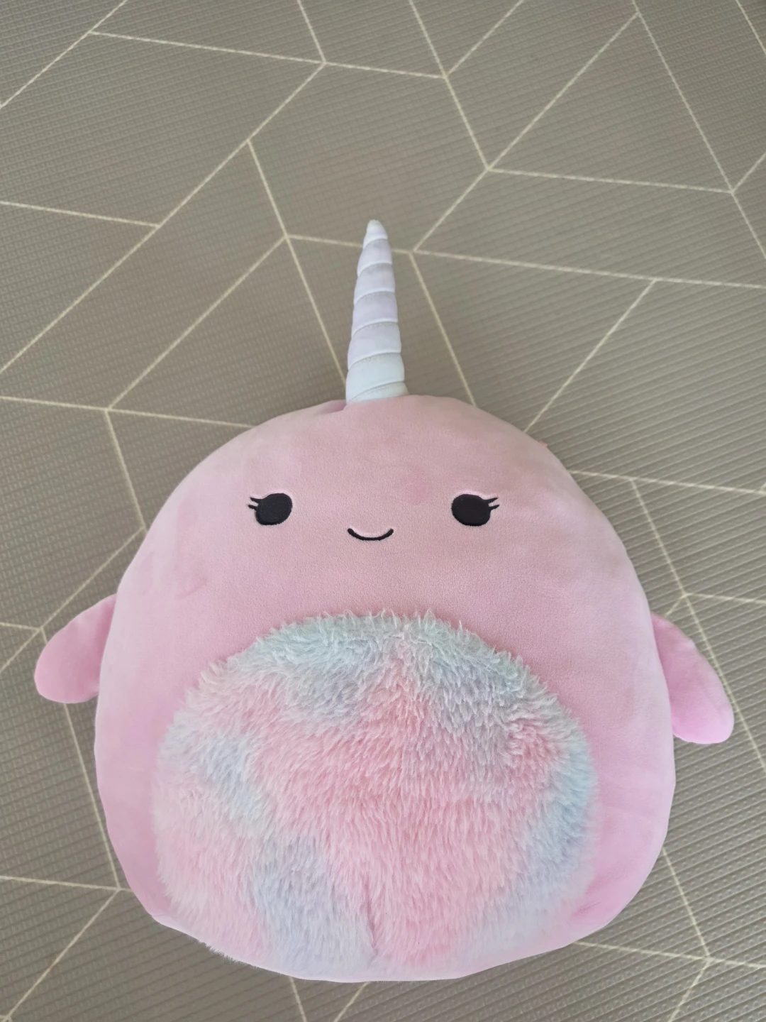Pink Narwhal Plush Toy